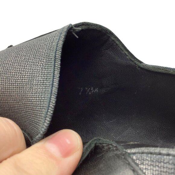 Donald J Pliner Metallic Leather Pointed Toe 3" Heel Slip-On Pumps Women Sz 7.5 - Picture 10 of 10